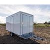 schaftwagen met toilet en bergingsruimte 