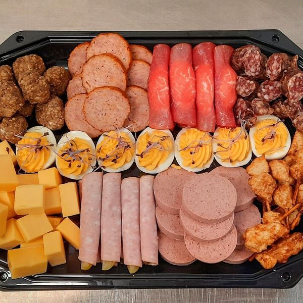 Koude hapjesschotel met 60 luxe hapjes