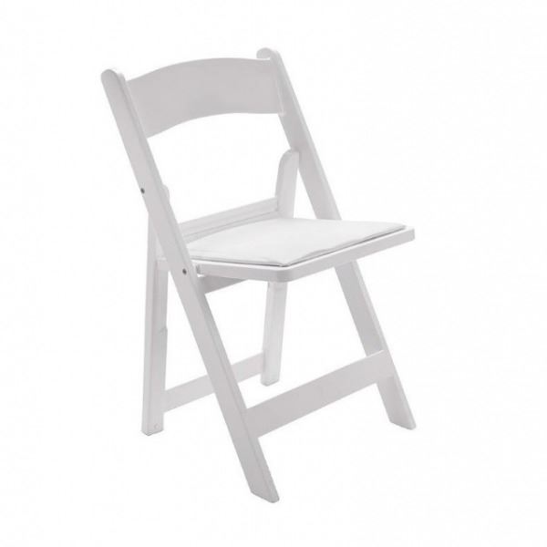 Weddingchair klapstoel wit 